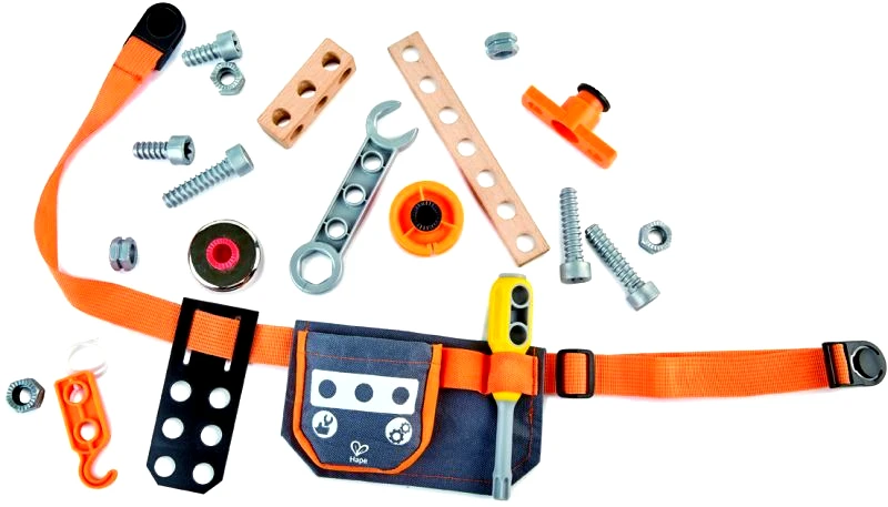 Hape Hape Early Explorer Ξύλινο Σετ Ζώνη Εργαλείων (E3035)