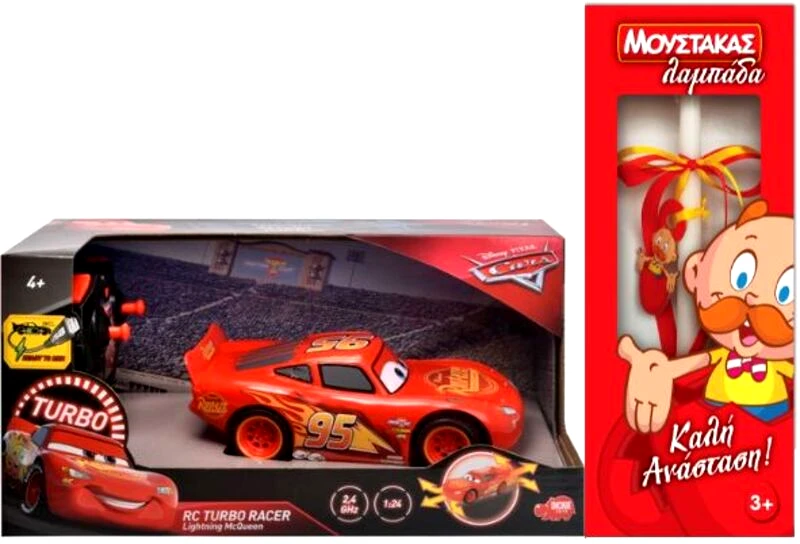 Dickie Τηλεκατευθυνόμενο Cars 3 Lightning MCQueen 1:24 (203084028)