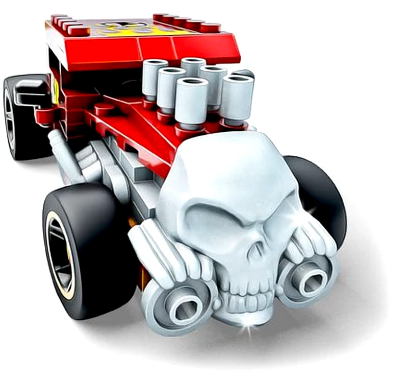 Mega Bloks F.P. Mega Bloks Hot Wheels Racers-106Τμχ-4 Σχέδια (GVM28)