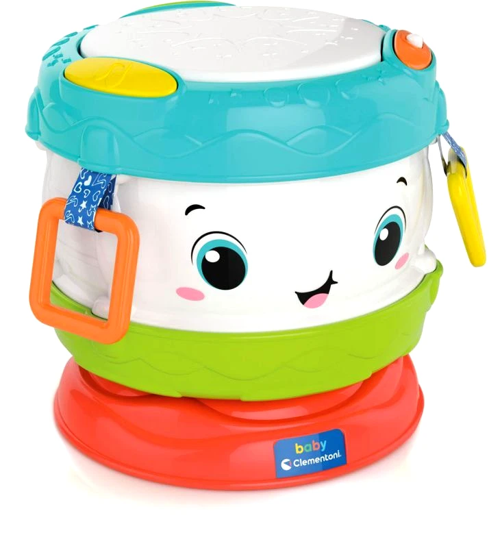 Clementoni Baby Baby Clementoni Μουσικό Τύμπανο Δραστηριότητας (1000-17409)