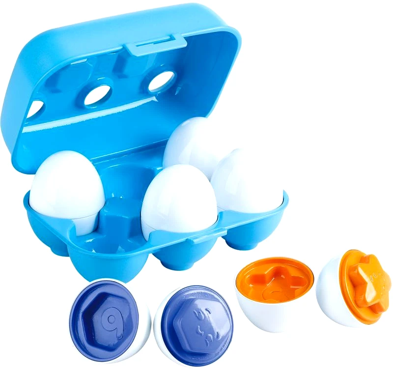 Playgo Playgo Σετ Rainbow Shape Sorter Eggs (1731)