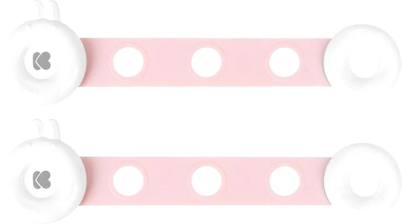 Kikkaboo Kikkaboo Ασφάλεια Πολλαπλών Χρήσεων 2Τμχ Pink (31108030025)