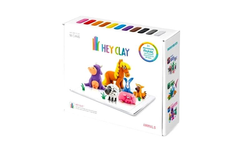 Desyllas Games Hey Clay Σετ Ζωάκια (440002)