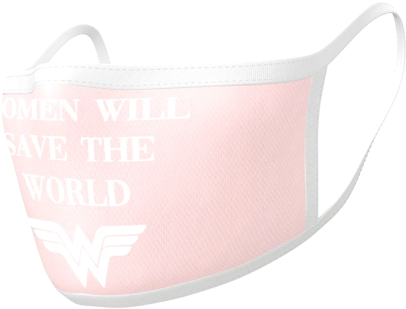 Μάσκα Βαμβακερή Wonder Woman 2Τμχ (063192-GP85560)