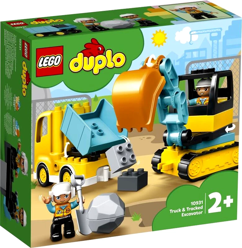 LEGO toys LEGO Duplo Truck & Tracked Excavator (10931)