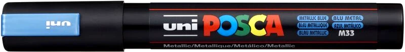 Posca Μαρκαδόρος Μεσαίο Μεταλλικό Μπλε (BL-PC-5M-ΜΕΤΑΛ-ΜΠΛΕ)