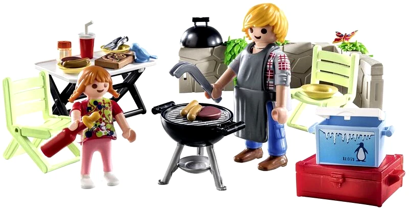Playmobil Playmobil Barbeque Camping (71427)