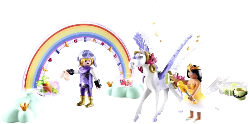 Playmobil Playmobil Princess Magic Πήγασος Και Πριγκίπισσες Του Ουράνιου Τόξου (71361)