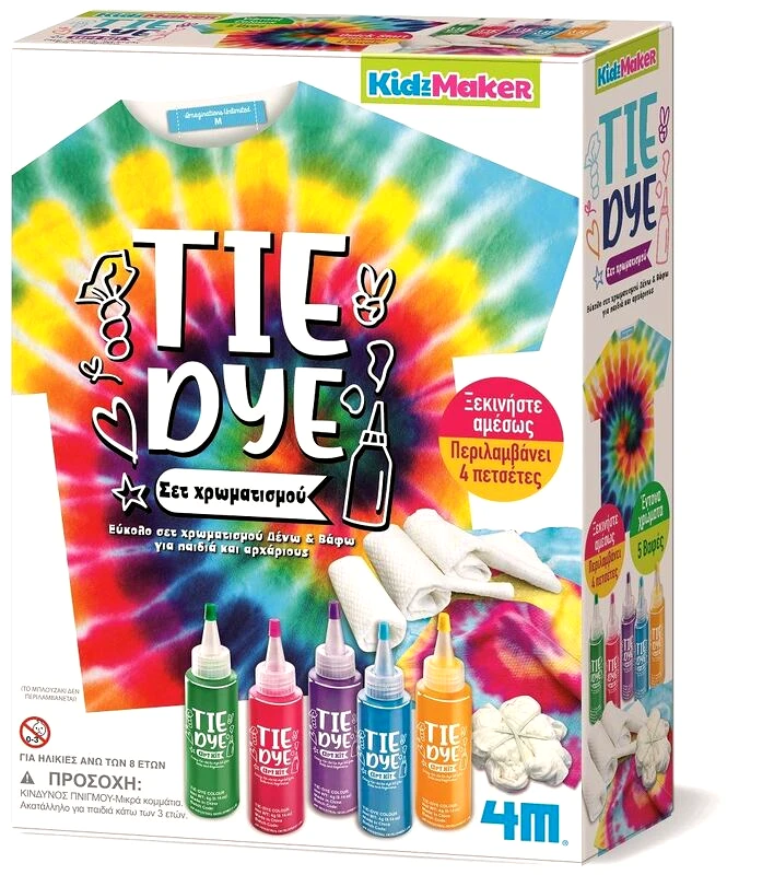 4M 4M Σετ Χρωματισμού Tie Dye (4M0608)