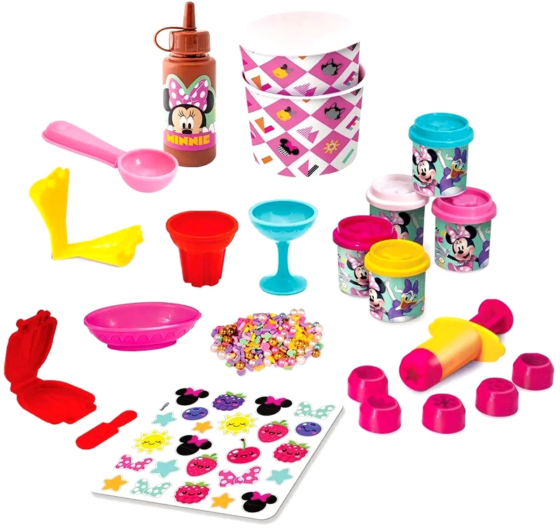 AS Company Minnie Σετ Πλαστελίνης Παγωτό Με Σιρόπι & Sprinkles (1045-03592)
