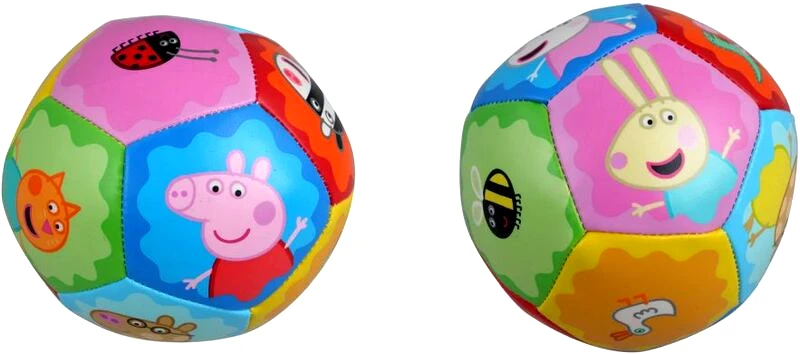 Barbo Toys BRT Peppa Pig Soft Ball-2 Σχέδια-1 Τμχ (8996)