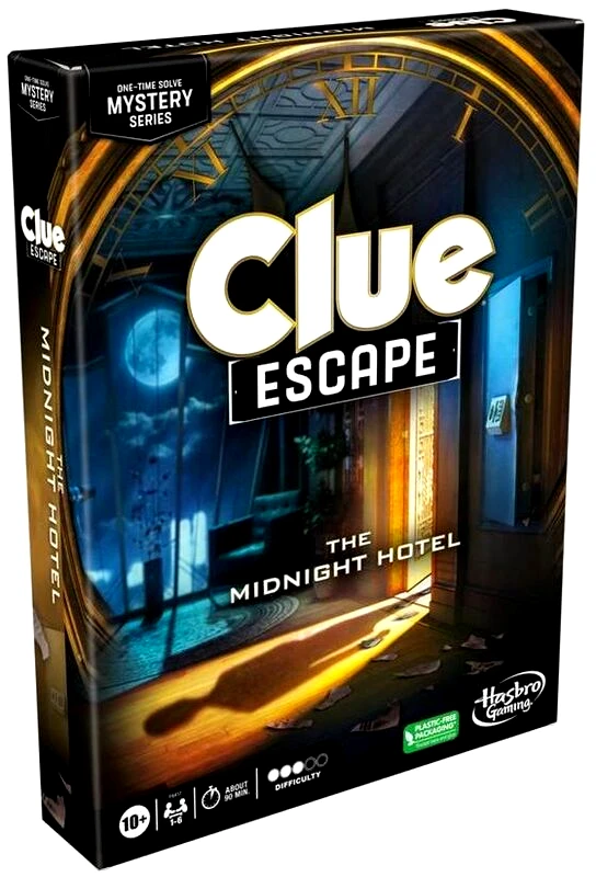 Hasbro Cluedo Escape The Midnight Hotel (F6417)