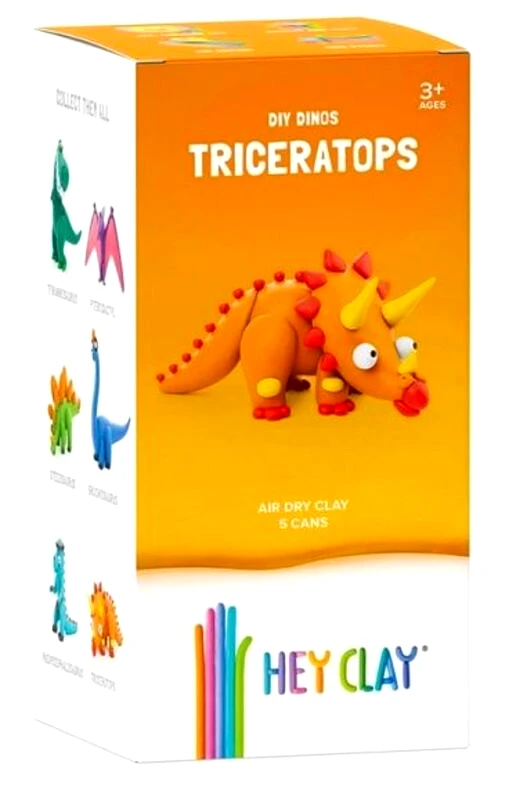 Desyllas Games Hey Clay Claymates Triceraptors (440056)