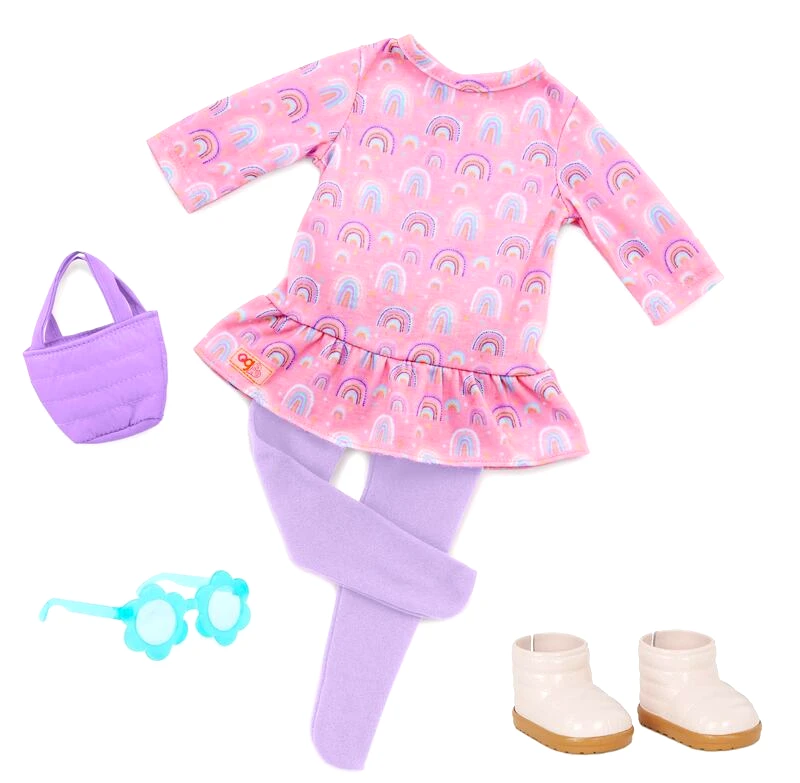 Our Generation Our Generation Ενδυμασία Rainbow Printed Dress (BD30520Z)