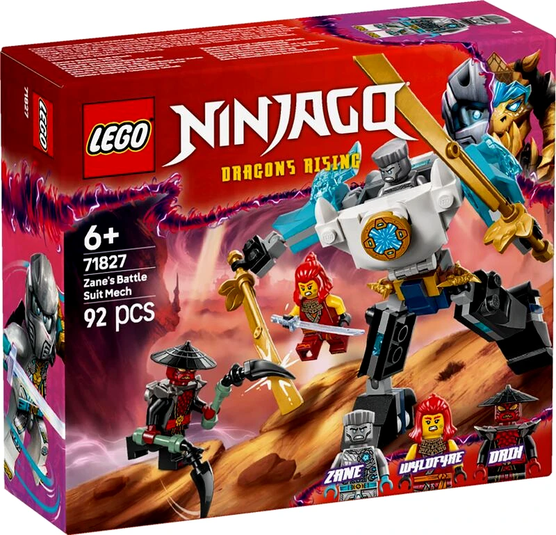 LEGO toys LEGO Ninjago Zane's Battle Suit Mech (71827)