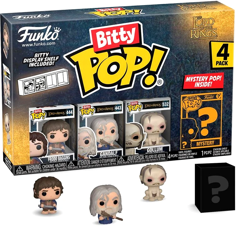 Funko POP! Bitty Pop!Frodo Baggins-The Lord Of The Rings 4Τμχ (091845)