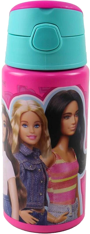 GIM Gim Παγούρι Flip Αλουμινίου Barbie 500ml (571-20248)