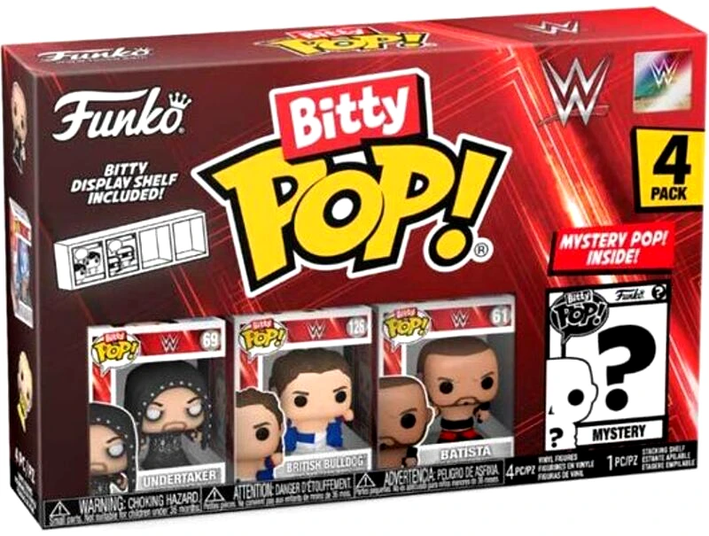 Funko POP! Bitty Pop!The Undertaker-WWE 4Τμχ (091844)