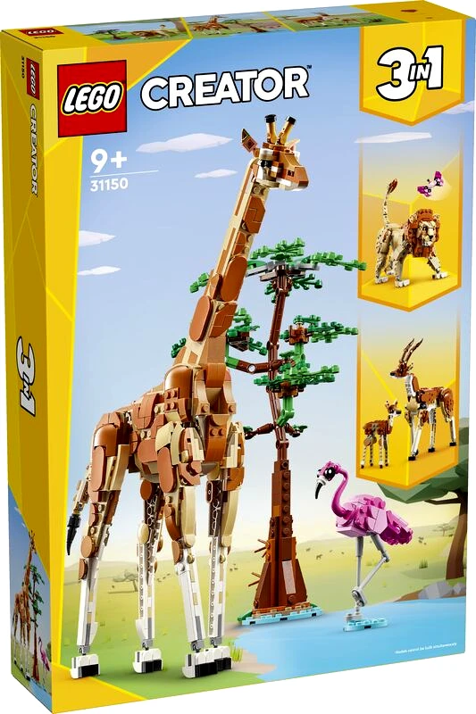 LEGO toys LEGO Creator 3in1 Wild Safari Animals (31150)