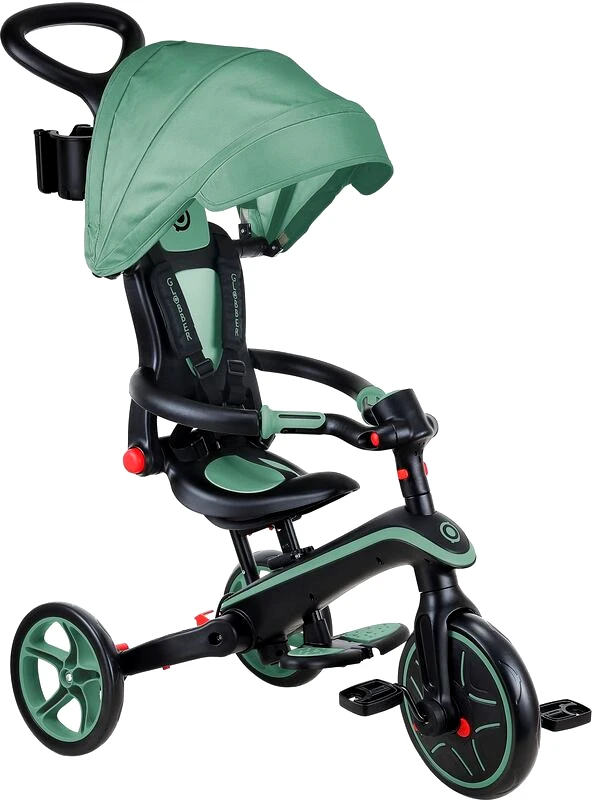 Globber Globber Τρίκυκλο Trike Explorer Foldable 4 In 1 Olive (732-104)