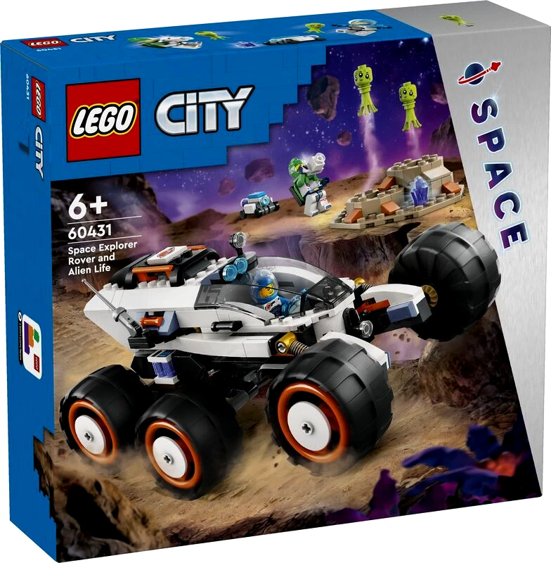 LEGO toys LEGO City Space Explorer Rover & Alien Life (60431)