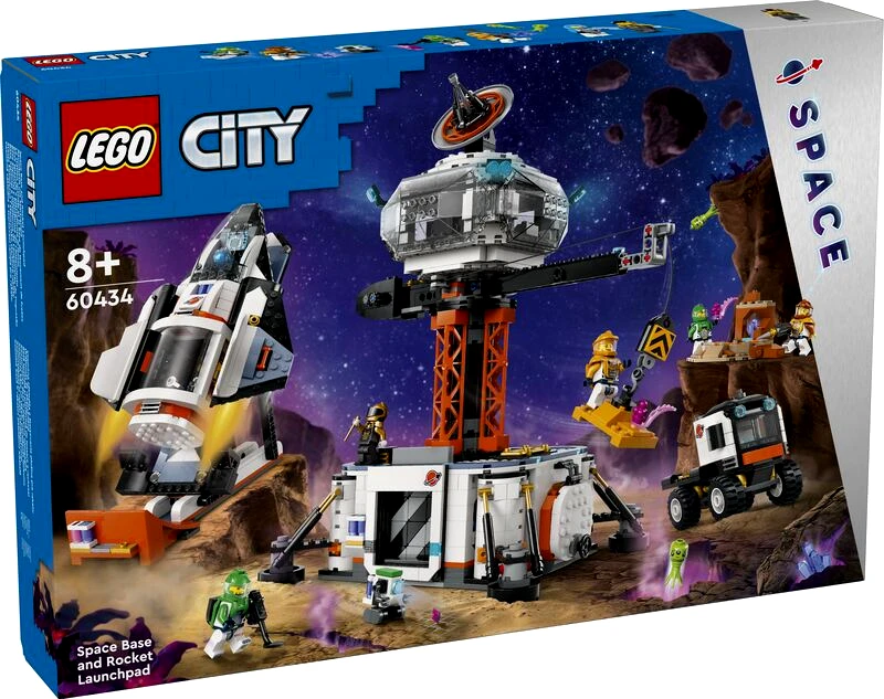 LEGO toys LEGO City Space Base & Rocket Launchpad (60434)