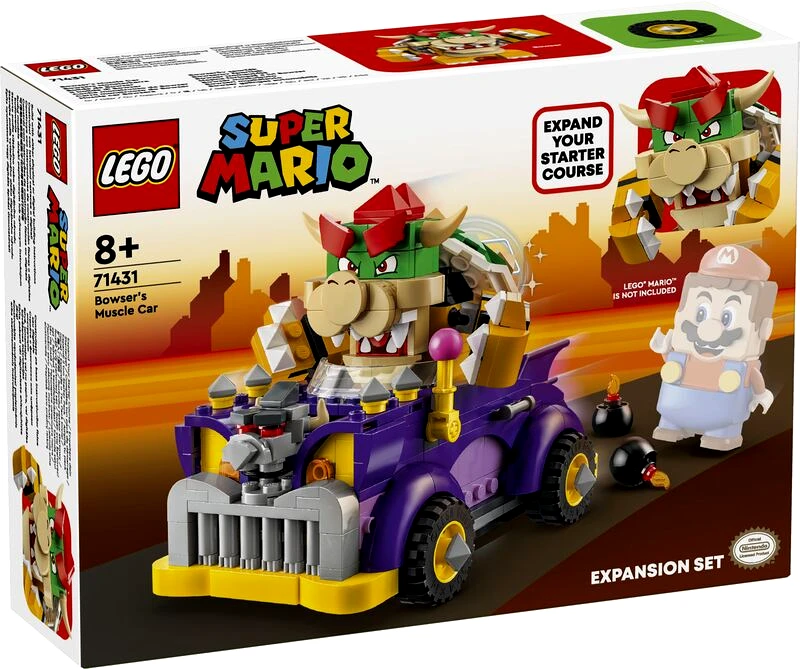 LEGO toys LEGO Super Mario Bowser's Muscle Car Expansion Set (71431)