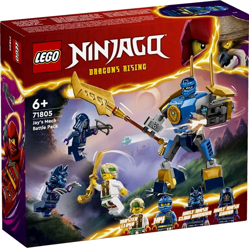 LEGO toys LEGO Ninjago Jay's Mech Battle Pack (71805)
