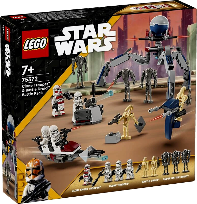 LEGO toys LEGO Star Wars Clone Trooper & Battle Droid Battle Pack (75372)