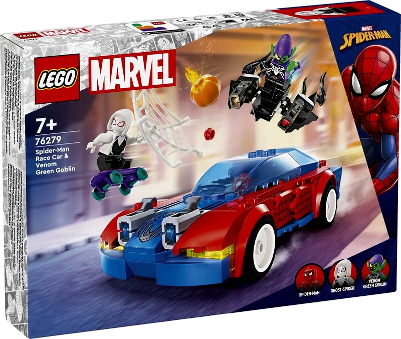 LEGO toys LEGO Super Heroes Spider-Man Race Car & Venom Green Goblin (76279)