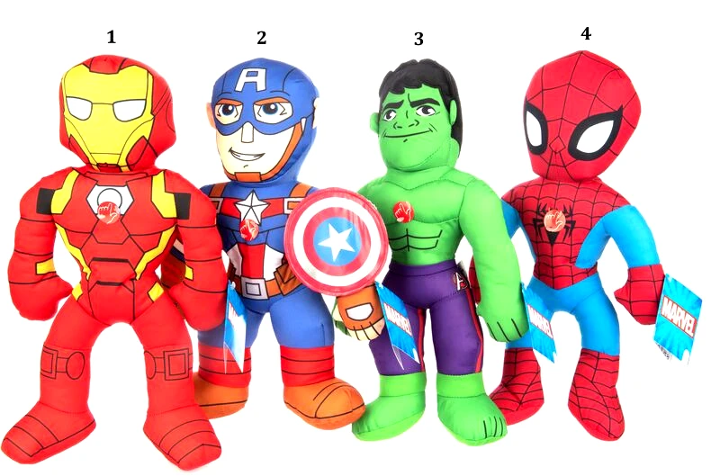 Sambro Λούτρινο Marvel With Sound 20cm-4 Σχέδια (MAR-9349-ASS-AC)