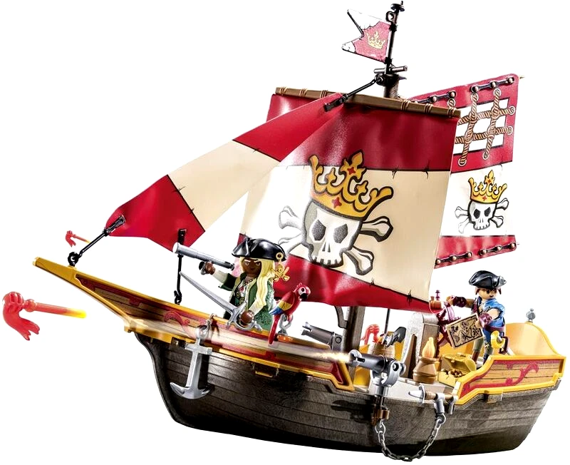 Playmobil Playmobil Πειρατική Γαλέρα Ο Βασιλιάς Των Πειρατών (71418)