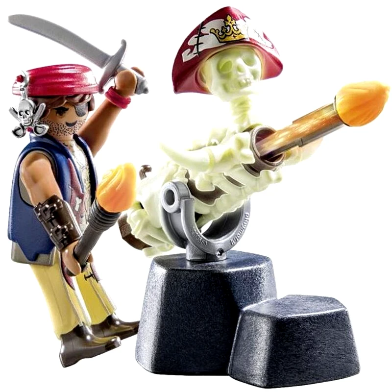Playmobil Playmobil Πειρατής Με Κανόνι (71421)