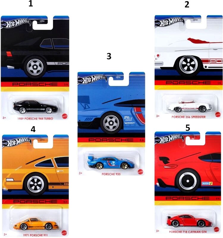 Hot Wheels Hot Wheels Αυτοκινητάκια Celebrations-5 Σχέδια (GRT01)