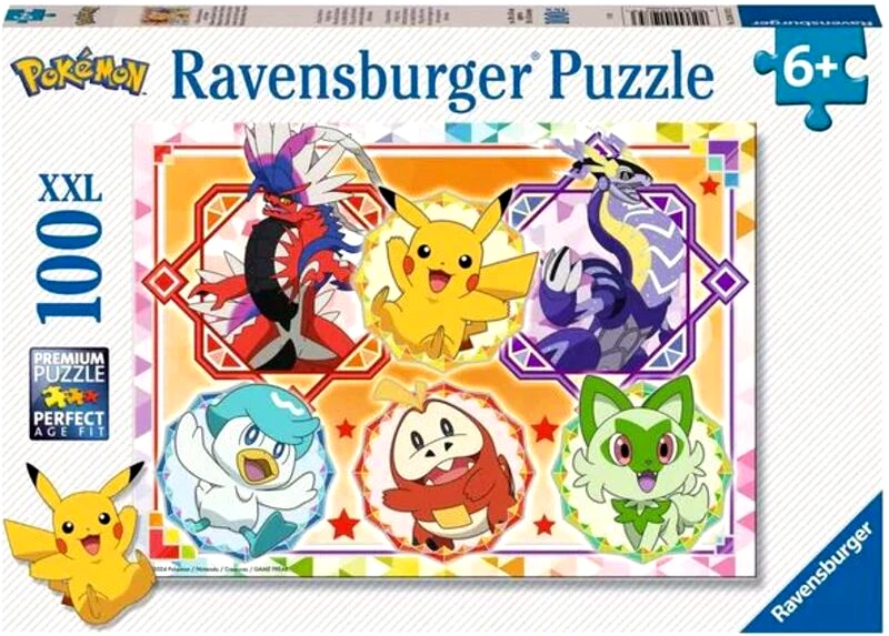 Ravensburger Παζλ 100XL Pokemon (12001075)