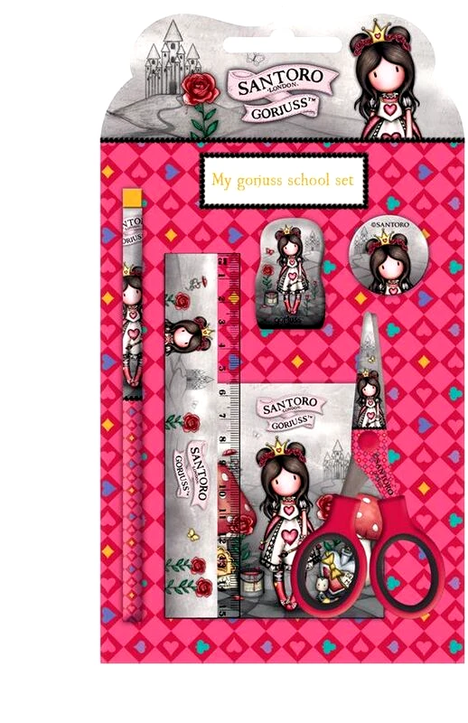 Graffiti Gorjuss 23 Σχολικό Σετ Red (237141)