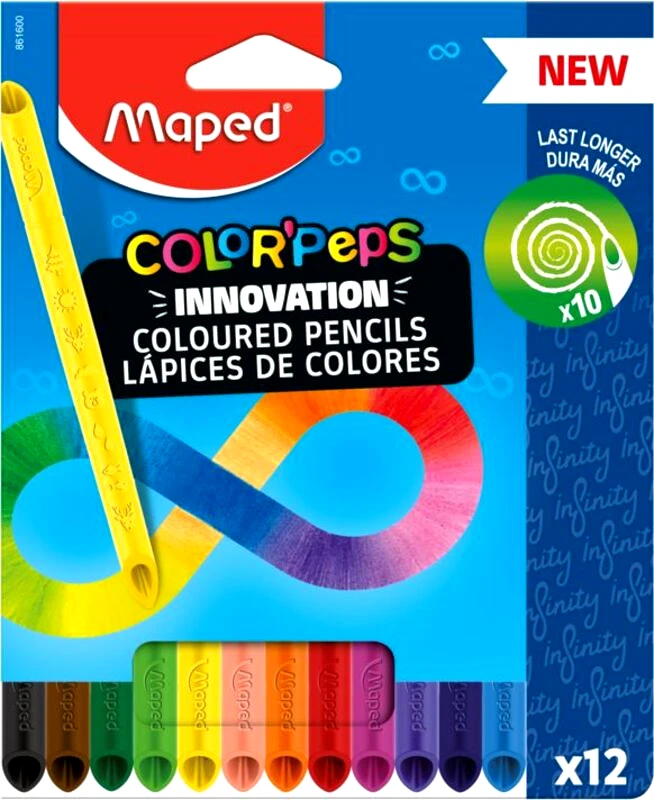 Maped Maped Ξυλομπογιά Infinity 12Τμχ (861600)