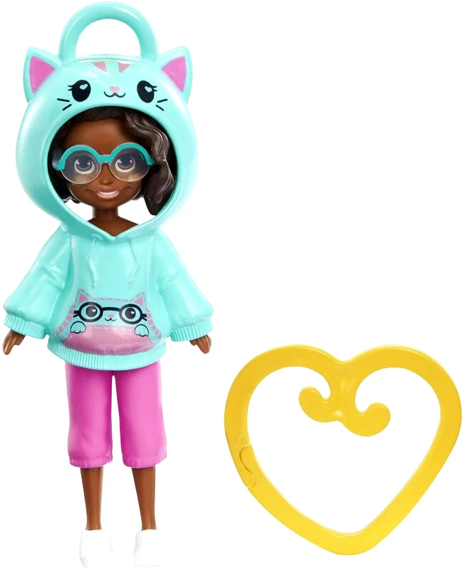 Mattel Polly Pocket Polly Κούκλα Με Φουτεράκι-4 Σχέδια (HKV98)