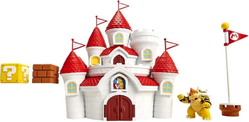 Jakks Pacific Jakks Pacific Nintendo Super Mario Mushroom Kingdom Castle Playset (58541-4L)