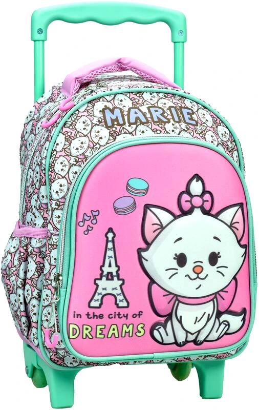 GIM Disney Animals Marie 24 Σακίδιο Νηπιαγωγείου Trolley (341-24072)