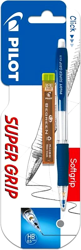 Pilot Pilot Μηχανικό Μολύβι 0.5 S.Grip+Μύτες (230.301854)