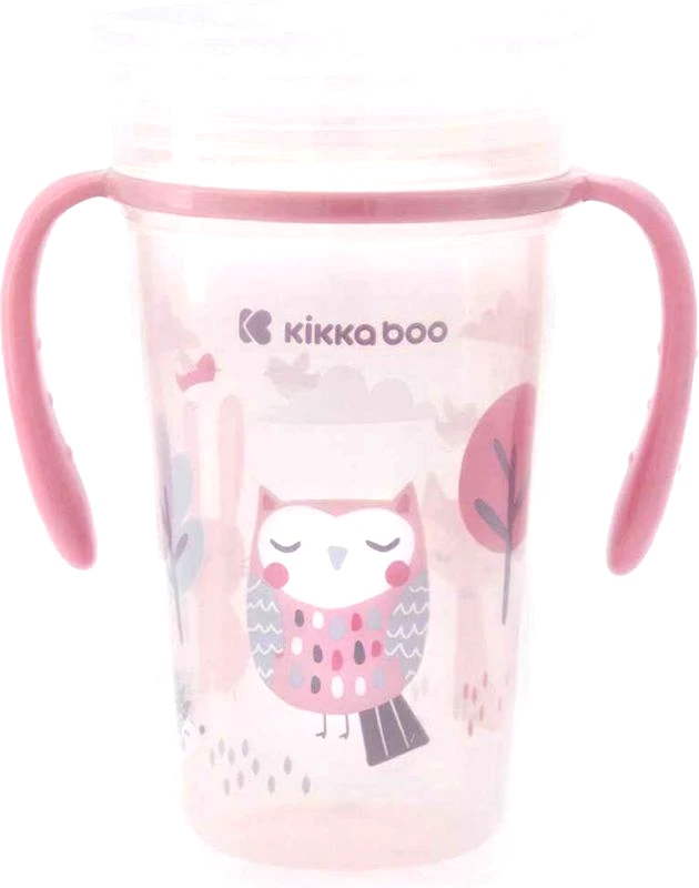 Kikkaboo Kikkaboo Κύπελλο 360° Με Λαβές Owl (31302030050)