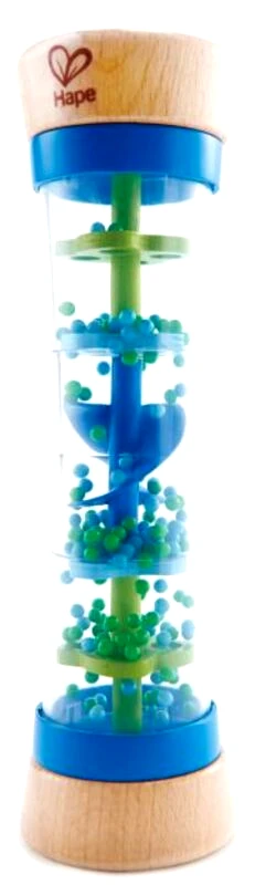 Hape Hape Early Melodies Ξύλινο Beaded Raindrops-Blue (E0328A)