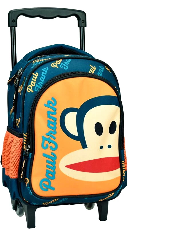 Back Me Up Paul Frank Logo Boys 24 Σακίδιο Νηπιαγωγείου Trolley (346-87072)