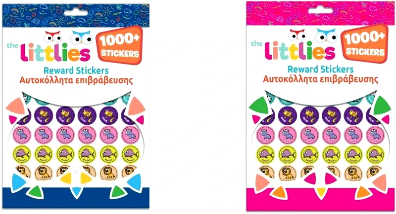 Διακάκης Luna Μπλοκ Με Αυτοκόλλητα Επιβράβευσης 21x31cm (0646650)