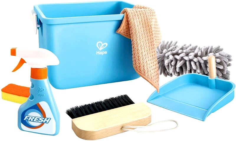 Hape Hape Scoot-Around Ξύλινο Σετ Καθαρισμού (E3054A)