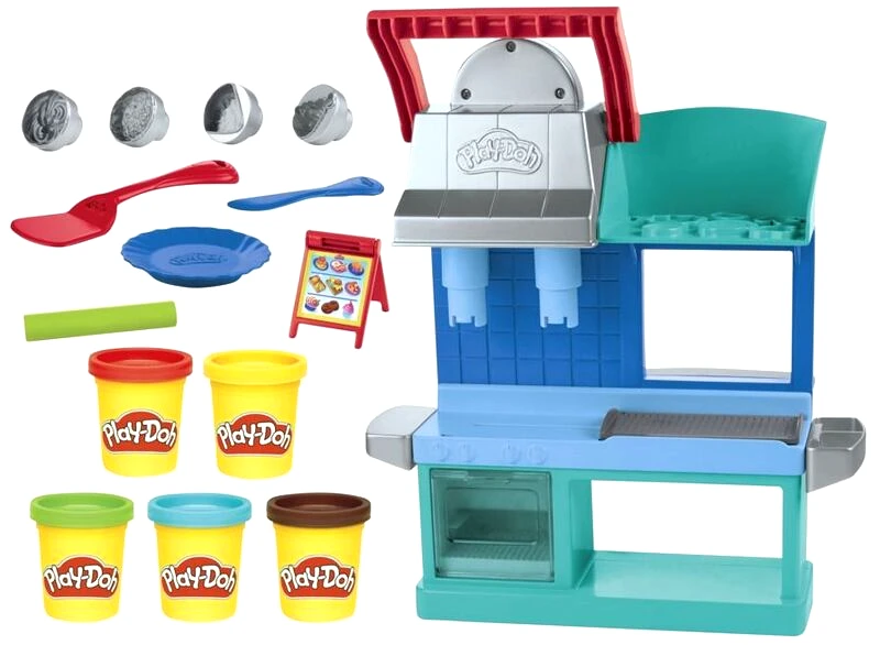 Hasbro Playdoh Busy Chefs Restaurant Playset (PDF8107)