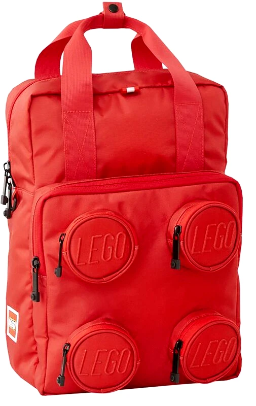 LEGO bags LEGO Brick 2X2 23 Σακίδιο Red (215484)