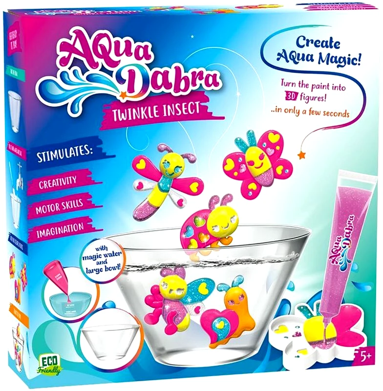 Aquadabra Ζουζούνια Σετ Δημιουργίας 8Τμχ (FST00325)