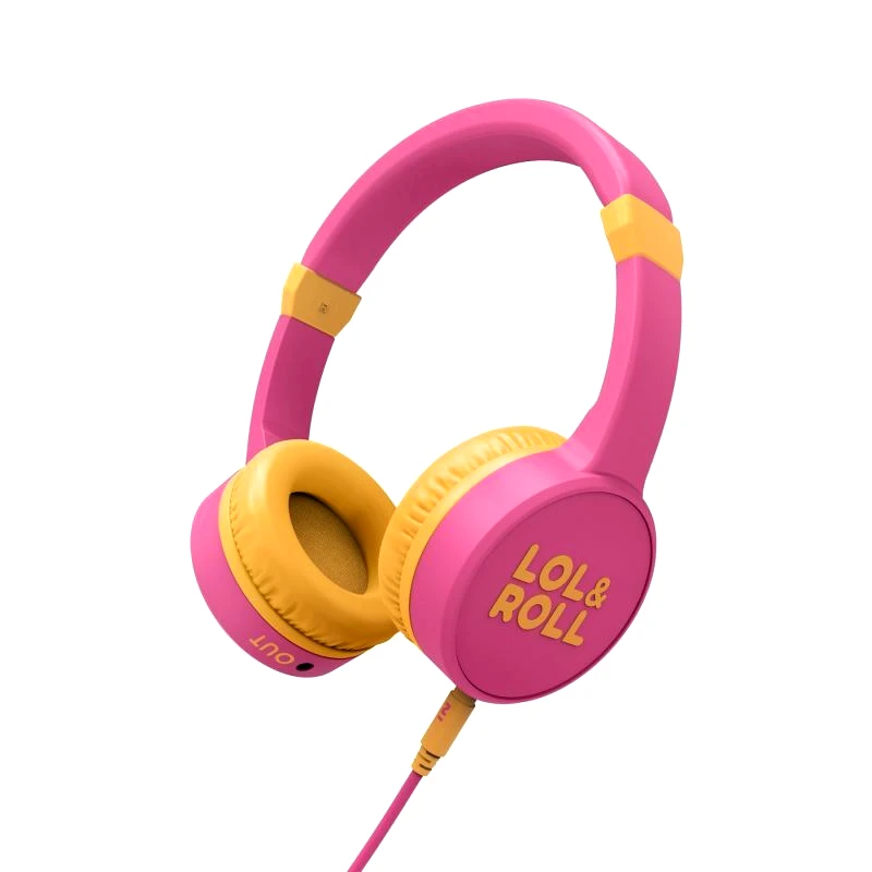 Energy System Headphones Lol & Roll Pop Kids Pink (114006)